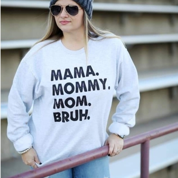 Mommy Bruh Sweatshirt - Picture 1 of 4